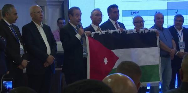 غوشة نقيباً للمهندسين الأردنيين والفلاحات نائباً له