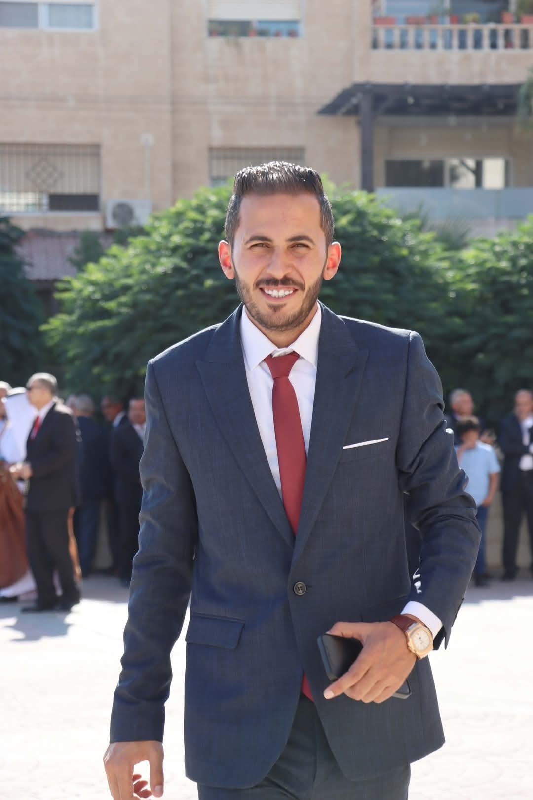 القلعة نيوز تبارك الى المهندس إبراهيم المهيرات بفدقرب زفاف ابنة مالك