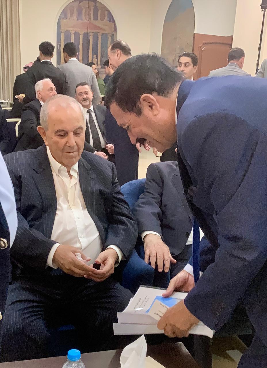 المؤرخ عمر العرموطي يعزي دولة الاستاذ اياد علاوي رئيس وزراء العراق الاسبق