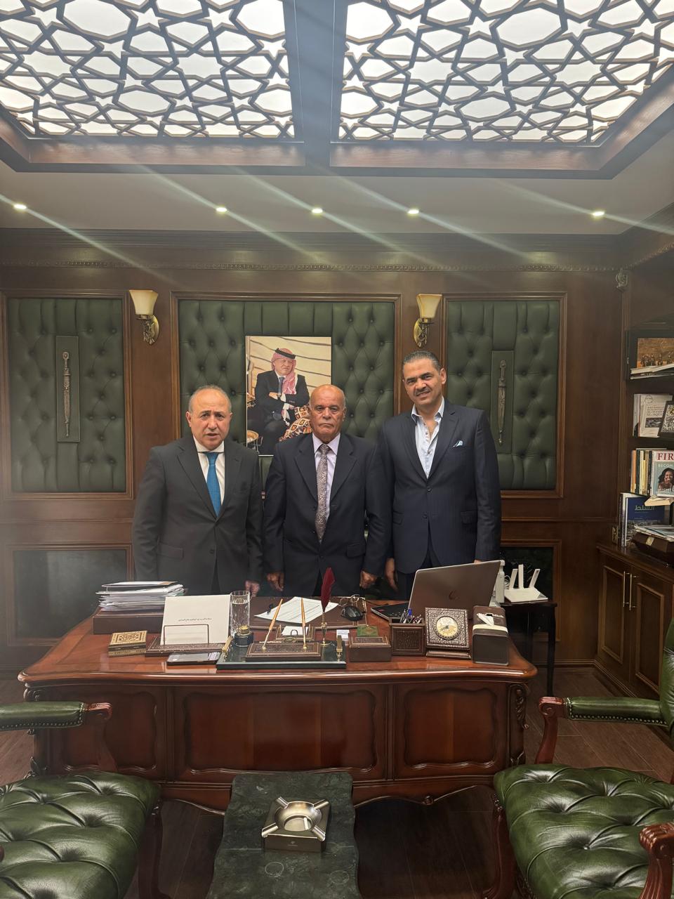 النائب المرايات عضوا في حزب عزم .