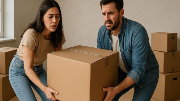 الانتقال لمنزل جديد أكثر إجهادا من إنجاب طفل