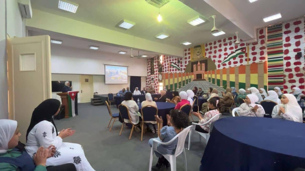 ثقافة المفرق تشارك بورشة توعوية و تثقيفية التي نظمتها جمعية يحيا الثقافية في قاعة مركز شابات منشية بني حسن
