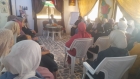 جلسة حوارية حول اليوم العالمي للعمال في مركز شابات صخرة
