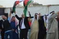 وقفة تاييد حاشدة لأهالي جبل القصور والنزهة وضاحية الأمير حسن والحدادة