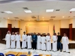 الخرابشة رئيس جامعة الحسين  بن طلال يلتقي  بمجموعة من الطلبة السعوديين الدارسين في الجامعة ..