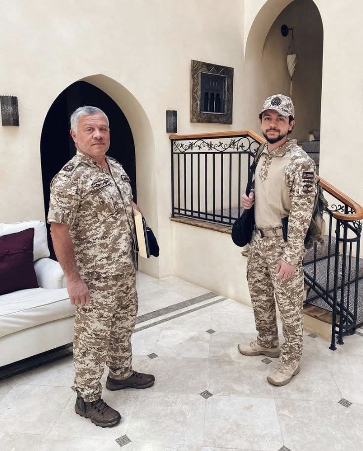 الملك وولي العهد: صورة تجسد قوة الماضي وطموح المستقبل*