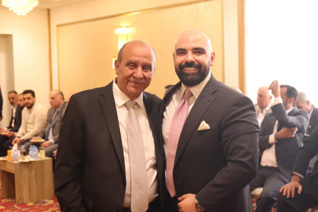 جاهة فارس نجل المحامي ماجد المجالي ودانيا امين شنك ... طلب نقيب المحامين ابو عبود واعطى معالي العبادي.. صور وفيديو