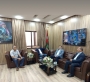 مدير عام “الخط الحجازي” ورئيس بلدية الجيزة يتفقدان أعمال الصيانة في محطة الجيزة