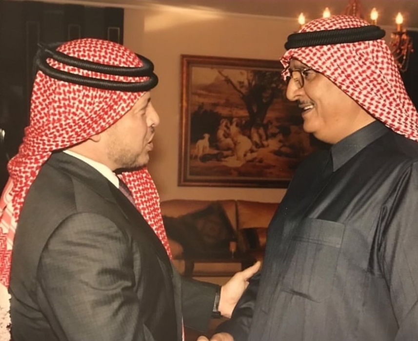 وفاة والد الأميرة فهدة زوجة الأمير هاشم بن الحسين