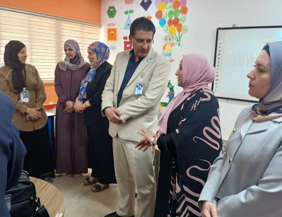 وفد من الحكومة اليابانية يطلع على انجازات مشروع التعليم الدامج في اربد