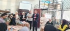 مركز شابات عجلون ينفذ تدريباً حول صناعة قطع تراثية فنية باستخدام الشماغ الأردني
