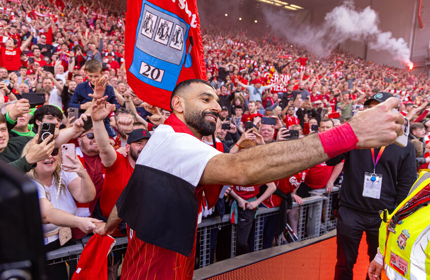 صورة مسربة لمحمد صلاح تثير جدلا واسعا بين جماهير ليفربول