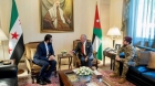 الملك والرئيس السوري يبحثان العلاقات الثنائية والتطورات الراهنة