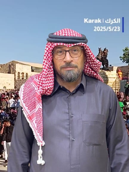رجل الاعمال رائد الصرايره يهنئ جلالة الملك وجلالة الملكه وولي العهد بعيد الاستقلال ال ٧٩