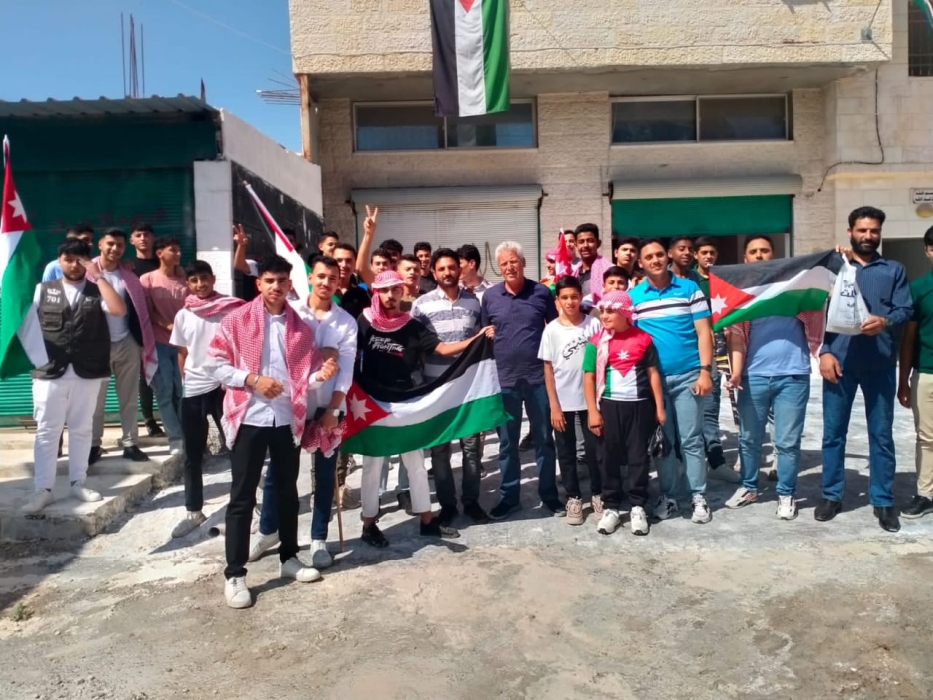 مديرية شباب إربد تشارك باحتفالات عيد الإستقلال 79
