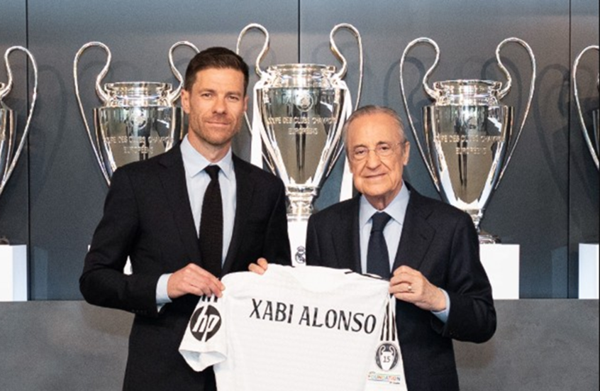 أول تعليق لتشابي ألونسو بعد تعيينه رسميا مدربا لريال مدريد