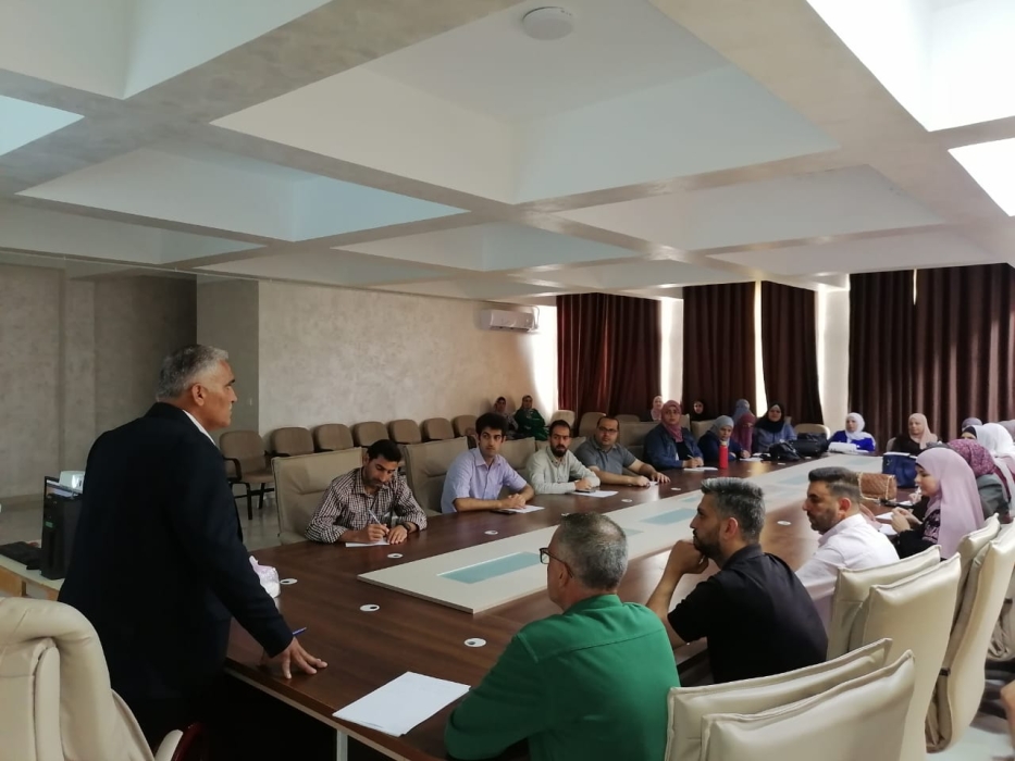 جلسة تعريفية بجائزة الحسين للعمل التطوعي في لواء المزار الشمالي