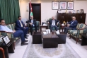 وزير العدل يلتقي نائب نقيب المقاولين الأردنيين وعدد من أعضاء مجلس النقابة