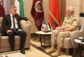 اللواء الحنيطي يستقبل السفير الفرنسي