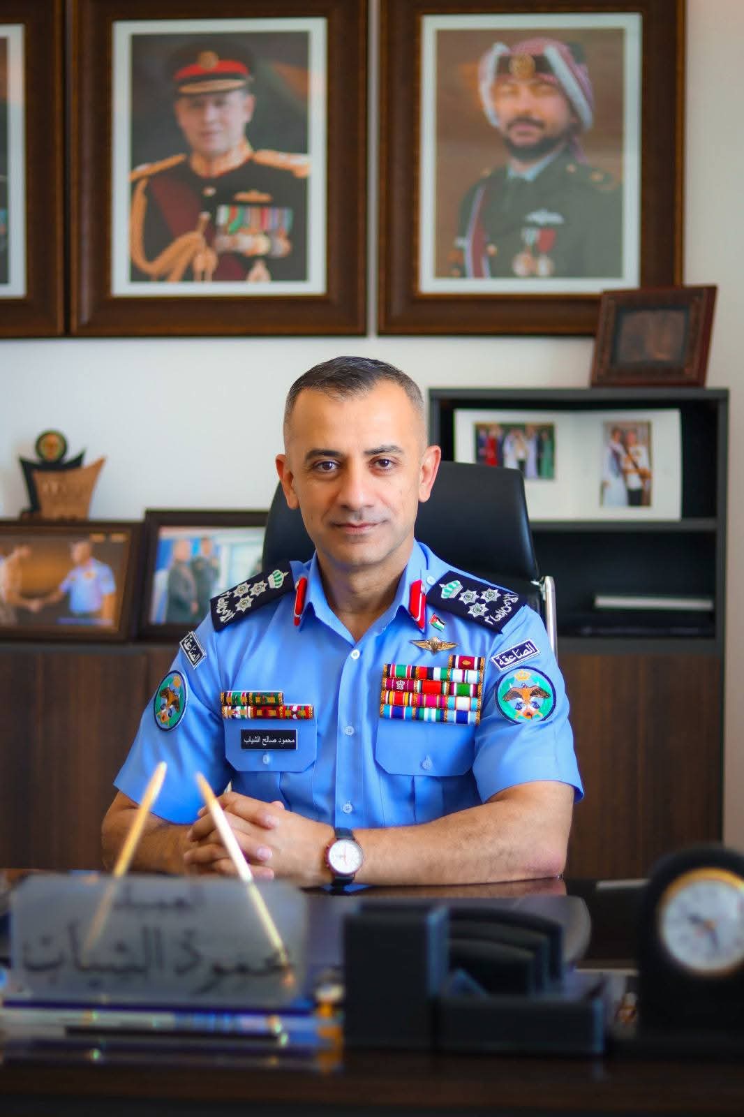 إذاعة الأمن العام تهنئ مديرها العميد محمود الشياب