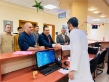 مدير مستشفى السلط الجديد يتفقد المرضى في أول أيام عيد الاضحى المبارك