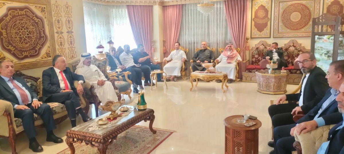 مأدبة إفطار في دارة معالي الدكتور بركات عوجان بمناسبة عيد الأضحى