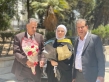 نور القطب تحصل  على شهادة  الماجستير  ..مبارك