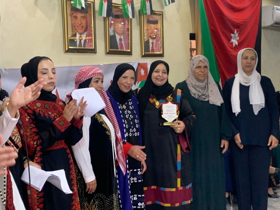 احتفال نشميات ماعين” بمحافظة مادبا بعيد الاستقلال والأعياد الوطنية