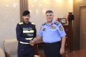 العميد الربابعة يكرم الشرطي حمزة المساعيد من مرتب نجدة شرطة البلقاء