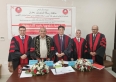 مناقشة رسالة ماجستير في الجامعة الهاشمية حول المعالجة الاعلامية لموقعي الجزيرة الاخباري و (C.N) عربي .