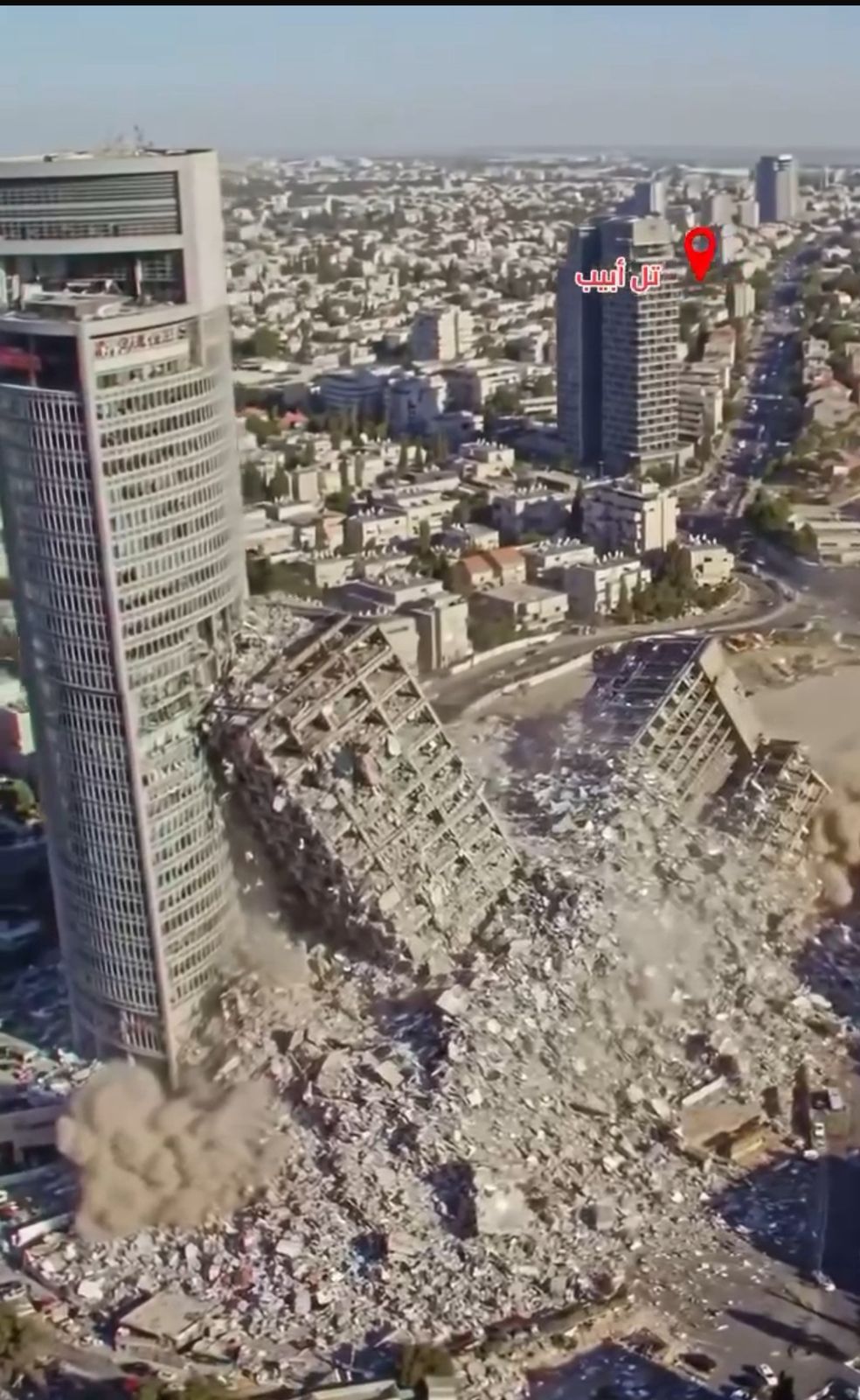 ضربة صاروخية تستهدف السفارة الأمريكية في تل أبيب وتثير تساؤلات حول نوايا طهران