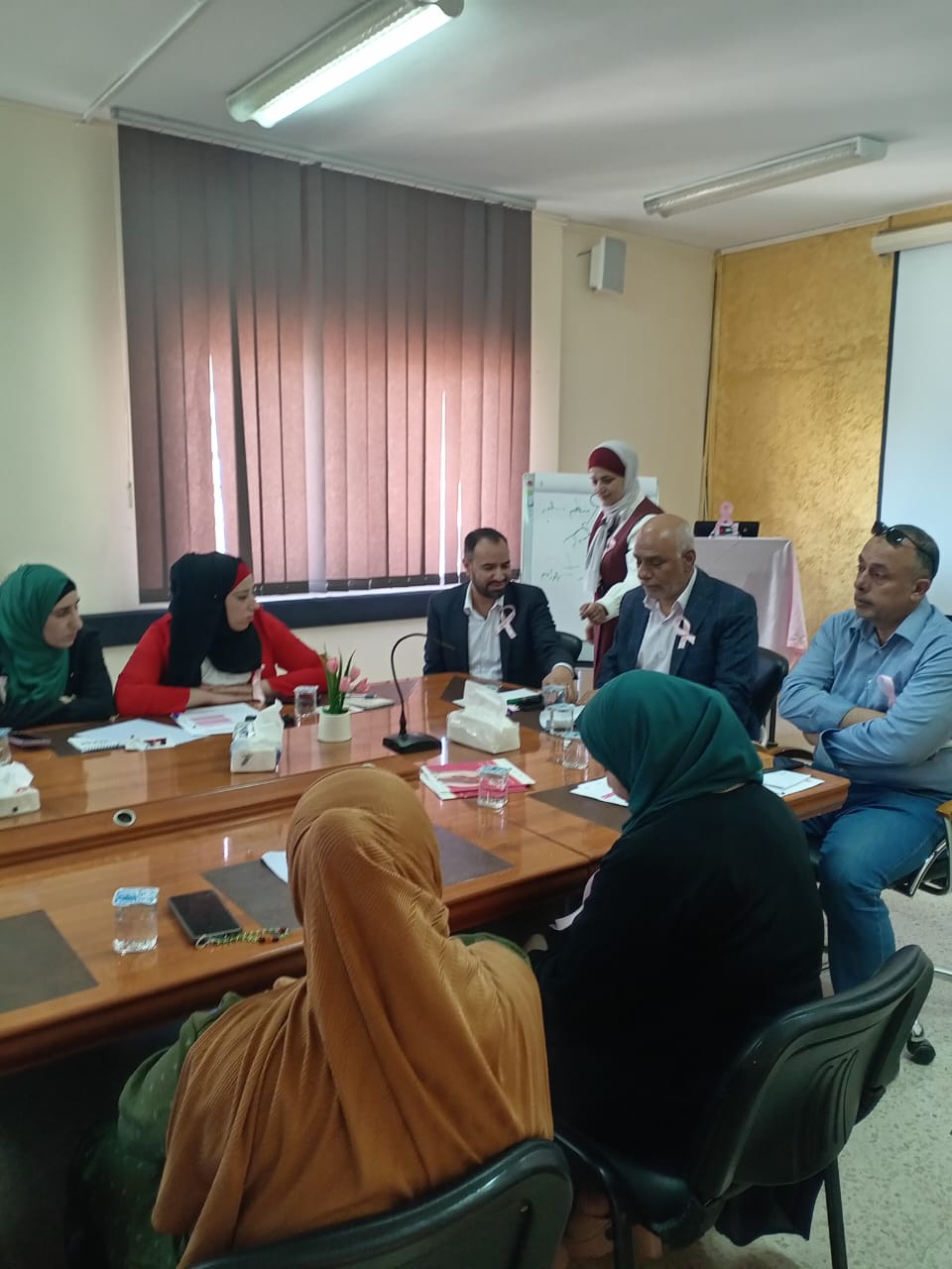 هيئة شباب كلنا الأردن في الطفيلة صندوق الملك عبدالله الثاني للتنمية بالتعاون مع جمعية نبض الطفيلة تنضم يوم خيري لدعم مرضى السرطان