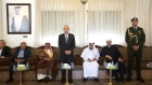 *مندوبا عن الملك وولي العهد.. العيسوي العميان والقباعي والقباني*