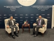 الصفدي يلتقي نظيره الإيراني عباس عراقجي