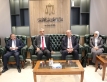 وزير العدل يزور نقابة المحامين ويهنئ نقيبها وأعضاء مجلس النقابة