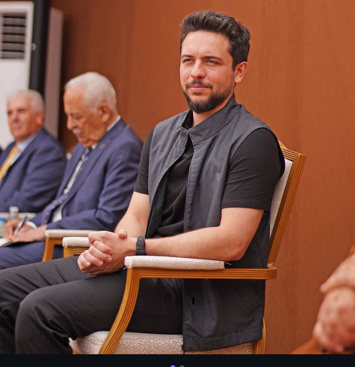 الروسان يهنيء بعيد ميلاد ولي العهد