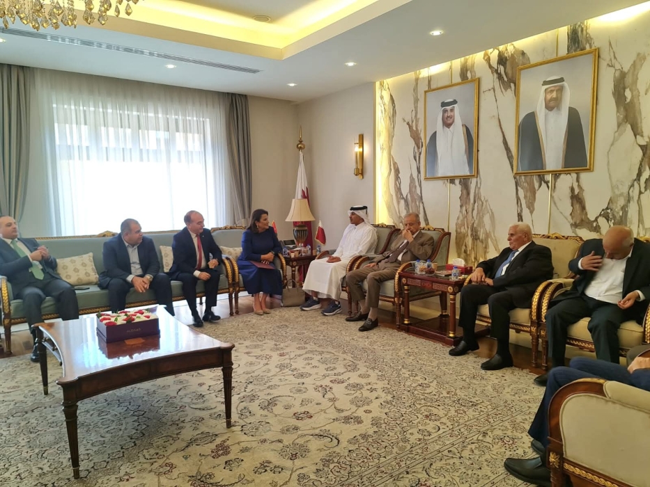 برئاسة العين العرموطي .. لجنة الأخوة الأردنية القطرية في الأعيان تزور السفارة القطرية