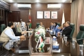 المكتبة الوطنية تستقبل وفداً من قافلة مؤشر النزاهة الوطني .