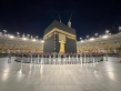 بدء مراسم غسل الكعبة المشرفة