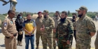 قائد القوات الجوية السورية يلتقي فريق الجيش الأردني المشارك بإخماد الحرائق في ريف اللاذقية
