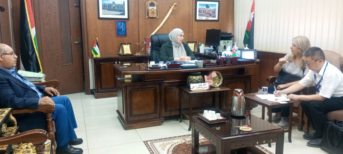 تربية اربد تبحث مع وفد جايكا تعزيز التعاون البيئي