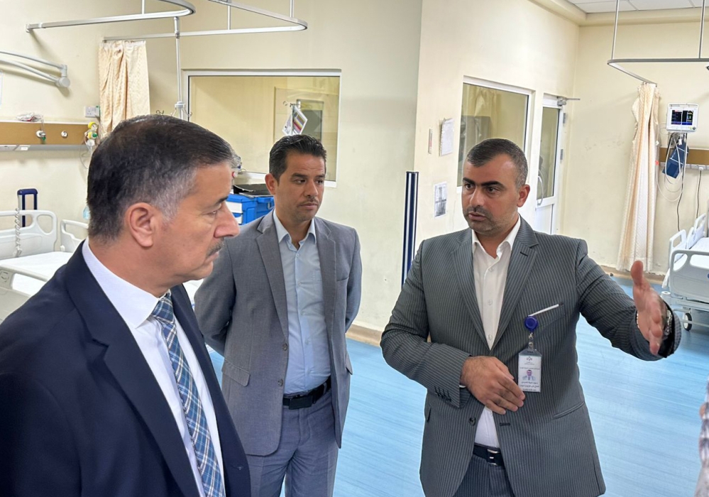 محافظ البلقاء يطلع على واقع الخدمات الصحية بمستشفى السلط الجديد