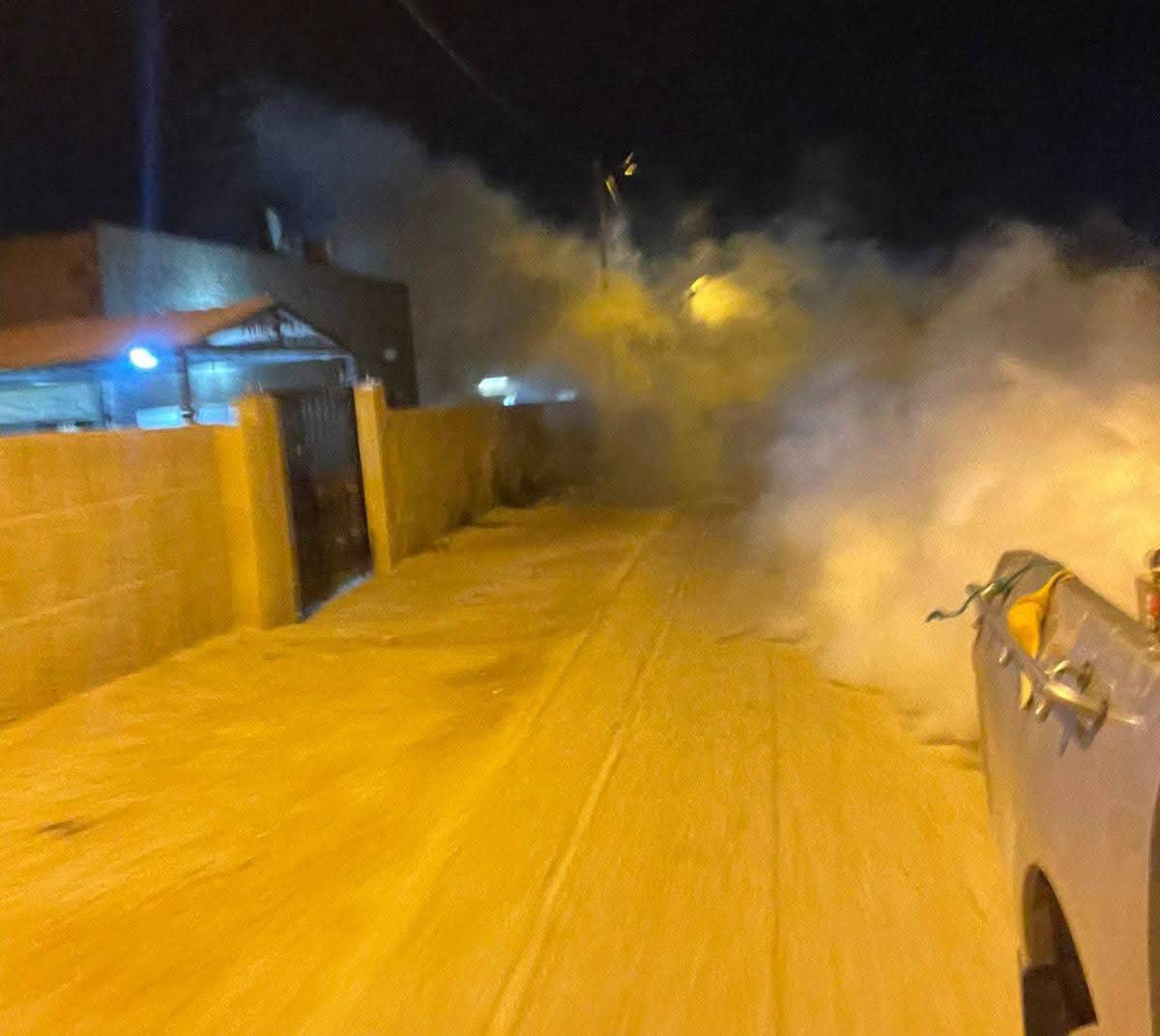 السرحان يوجه بتنفيذ حملات رش لمناطق بلدية الزعتري والمنشية