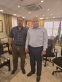 الحجايا يلتقي معالي وزير العمل بمكتبة بوزارة العمل آليوم.