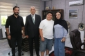الرواشدة يستقبل أسرة الفنان الراحل رامي الخالد