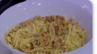 طريقة عمل باستا بصوص الجبن الحار والثوم المحمص