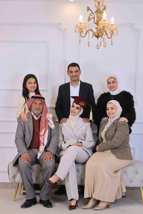تقوى أحمد عطية الكعابنة مبارك التخرج بكالوريوس رياضيات