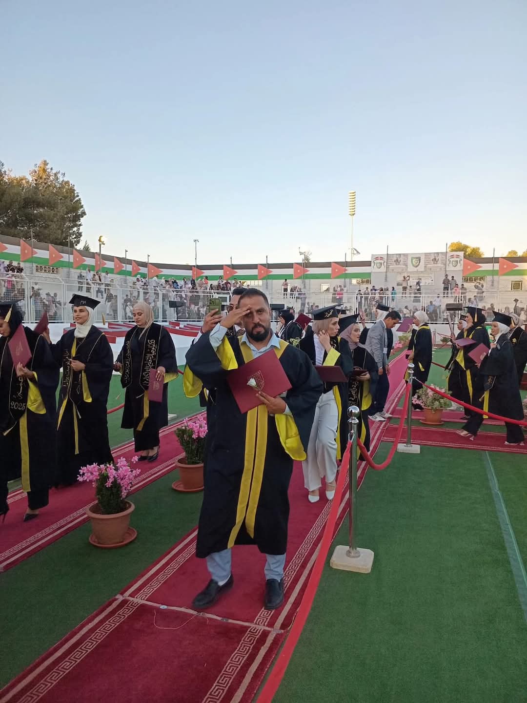 الزميل شادي الوهيبي ... مبارك التخرج