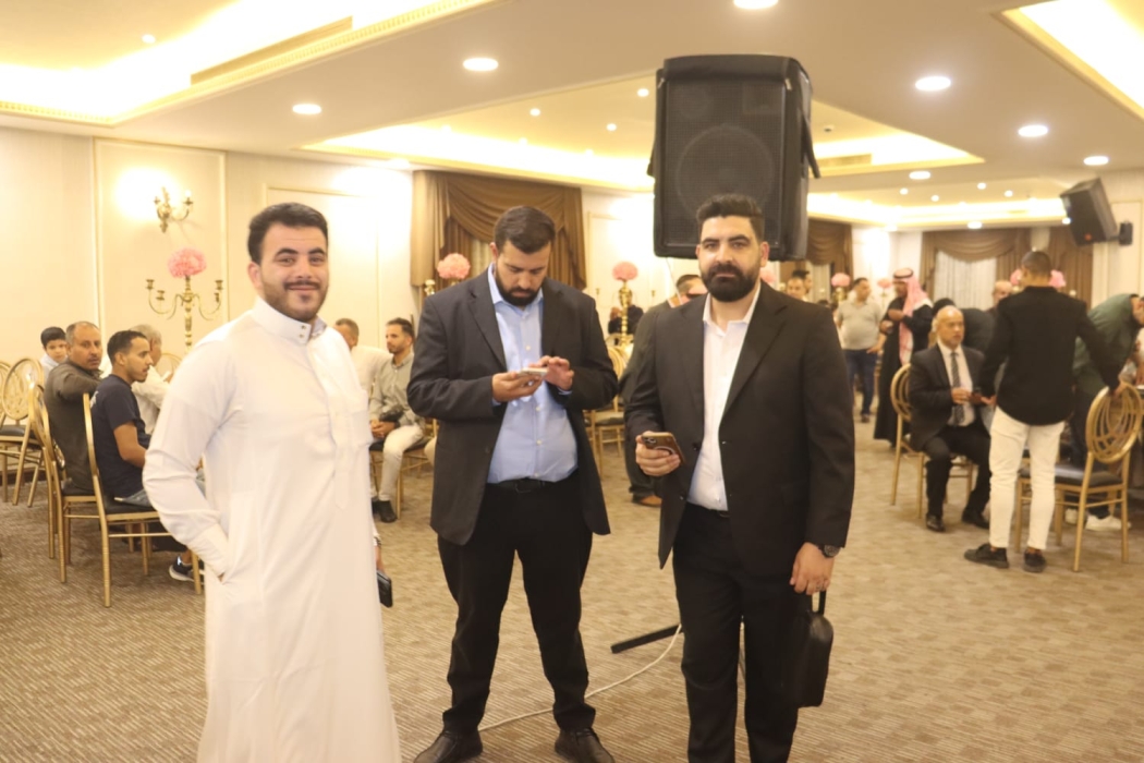 الزميل عمر البرصان يدخل القفص الذهبي