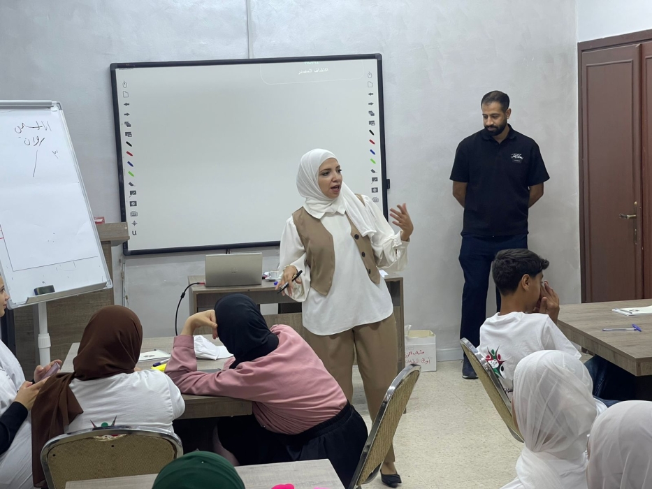 انطلاق معسكر التغير المناخي (الاقتصاد الأخضر) في مركز شباب وشابات الزرقاء النموذجي